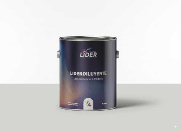 LIDERDILUYENTE LD-103 – Thinner para Lacas y Pinturas Base Solvente