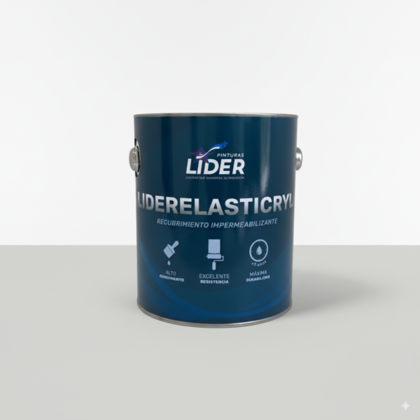 Liderelasticryl – Impermeabilizante Acrílico Elastomérico de Alta Gama