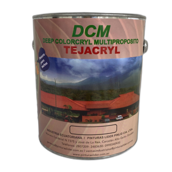 Tejacryl Multipropósito T.C.M – Acrílico Modificado para Tejas y Exteriores